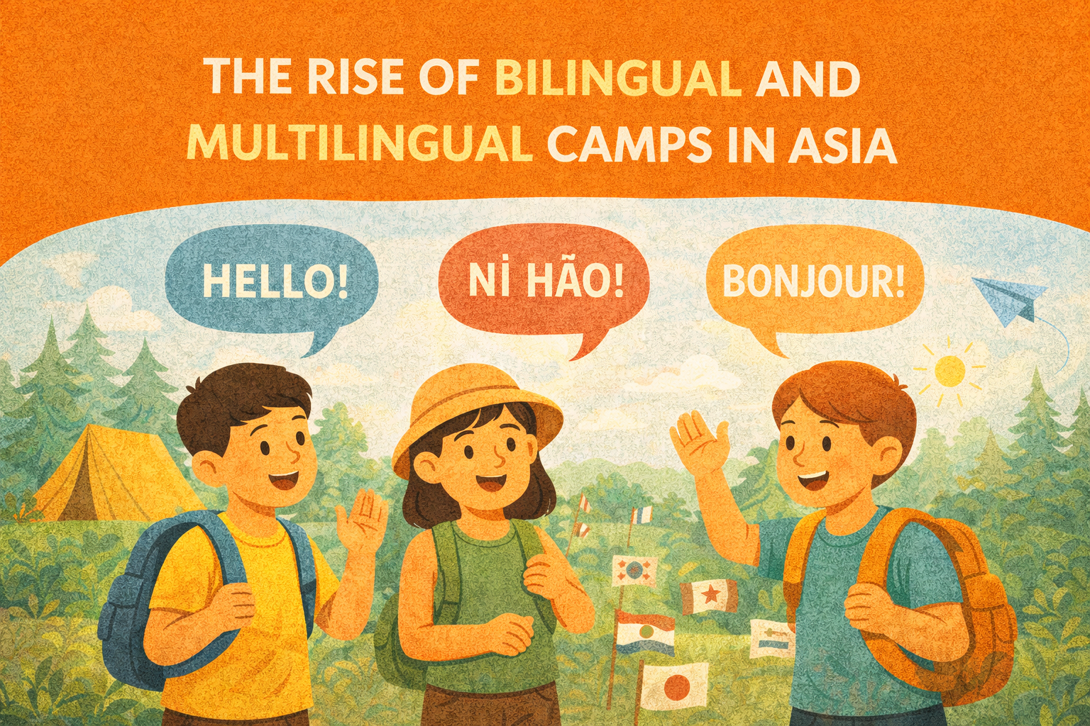 The Rise of Bilingual and Multilingual Camps in Asia